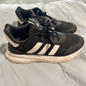 Adidas Kids Black and White Sneakers